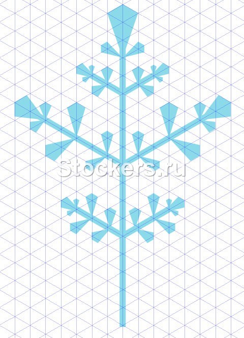 Уроки Inkscape. Снежинка. Группировка объектов.
