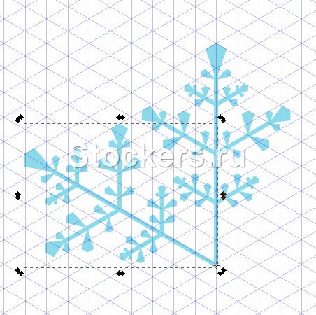 Уроки Inkscape. Поворот объектов на заданный угол.